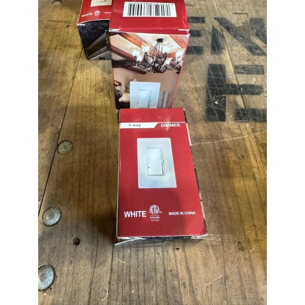 Unbranded 3 Way Dimmer White B156