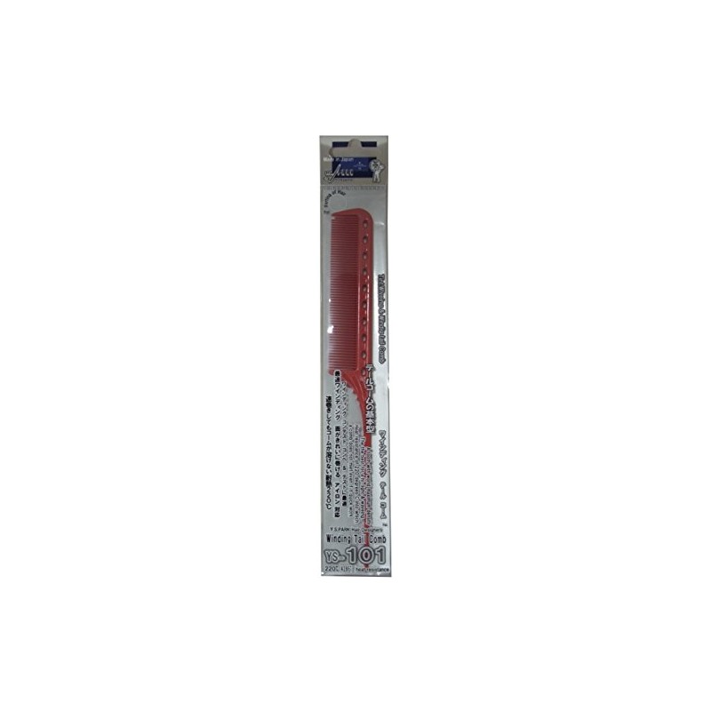 YSPARK YS-101 Winding Comb, Red Hair Brush, 1 Piece
