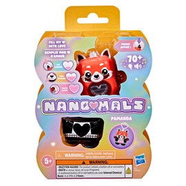 NANO-MALS Pamanda The Red Panda, Electronic Pet Panda Toy, 70+ Responses, Interactive Fidget Toys for Girls & Boys Ages 5+ ​