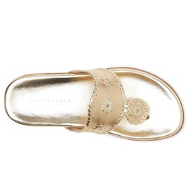 Jack Rogers Women's Sport Sandal-Metallic Nappa, Jacks Platinum, 8.5