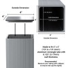 Nelsons CNC 4 Pack 4x4 Inch Aluminum Square Edge Square