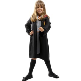 Funidelia | Hermine Granger Kostüm 100% OFFIZIELLE für Mädchen Größe 7-9 Jahre Gryffindor, Zauberer, Film und Serien, Hogwarts, Zubehör für Kostüm - Lustige Kostüme für deine Partys…