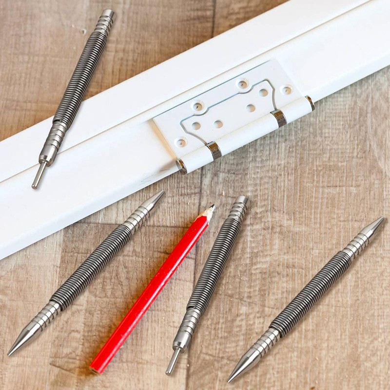 8X Nail Set And Hinge Pin Tool Dual Nail Punch