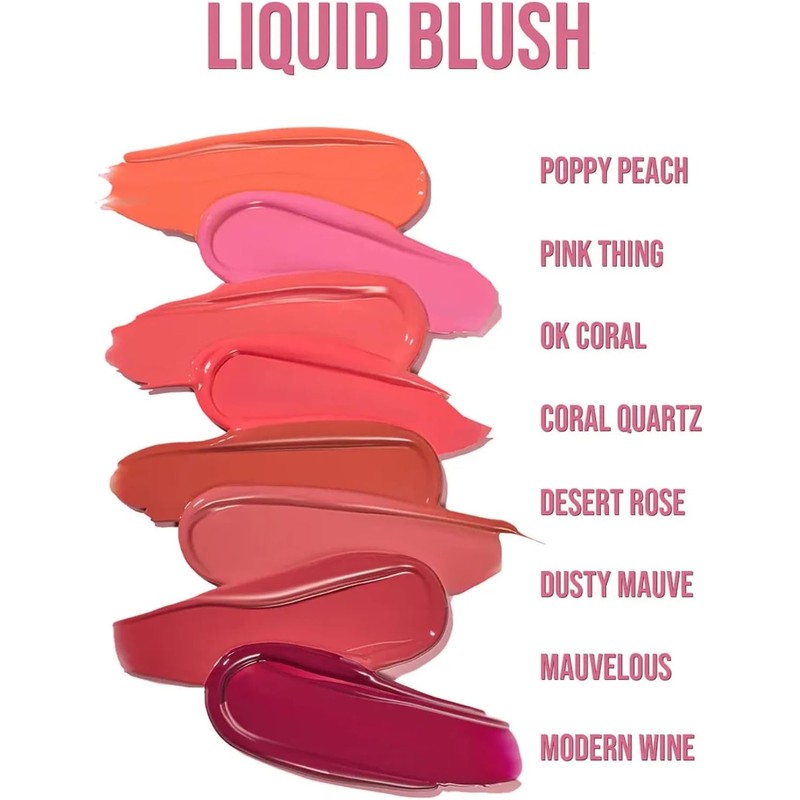 Beauty Creations Rubor Líquido Liquid Blush Varios Tonos (Pink Thing)