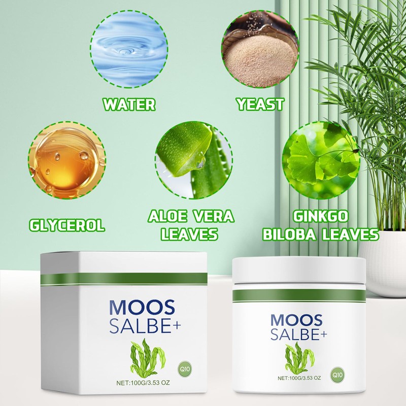 DOWNDRIFT Moss Ointment Plus Set of 2 Moss Ointment Moss