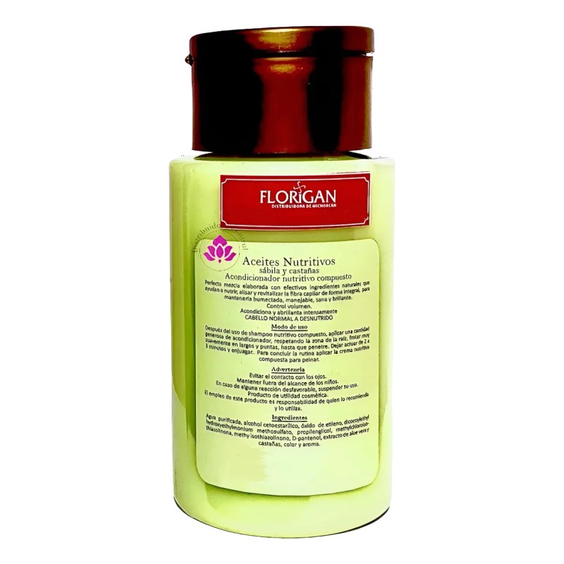 Shampoo Bergamota Y Acondicionador Aceites Nutritivos