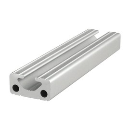 8020, 1050, 10 Series 1 Inch x 0.5 Inch T-Slotted Aluminum Extrusion Extruded DIY One Channel Linear Slot Bar Rail 80/20 (Clear Anodize, 60" Long)