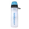 Pyramid SafeHydrate Water Purification Bottle and Filter - White, 650ml