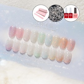 Yogurt Gel Hwayang Yeonhwa 1 Glitter Gel 9 Type Set / 요거트젤 화양연화 1 글리터젤 9종 세트