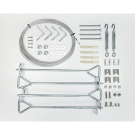 Palram - Canopia Anchor Kit for Canopia Nature Greenhouses and Skylight Sheds