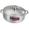 Kitchen Sense Heavy Gauge Polished Aluminum Caldero Dutch Oven Cauldron