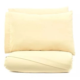 Vianney Juego De Sábanas Viasoft Beige Matrimonial Vianney