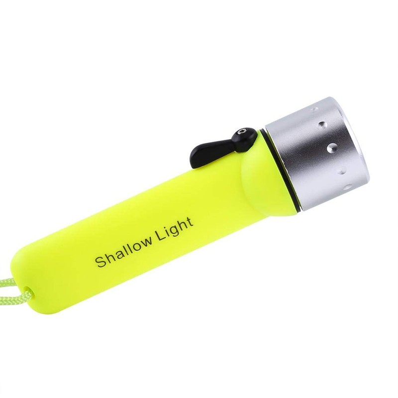 Waterproof LED Dive Light 180LM LED Waterproof Diving Flashlight Scuba