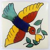 Ceramic Mexican Tile - 10.5cm- Handmade and Ethically Traded by