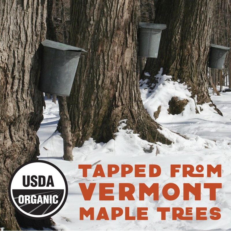 Wilderness Poets, Organic Maple Sugar Crystals (8 Ounce - 227g)