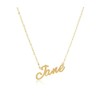 Name Necklaces made from Stainless Steel by Zotair (Jane Gold)