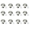 Gendewiner 12 Pack Cabinet Door Knobs Stainless Steel 27mm Diameter