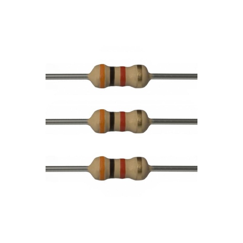E-Projects 10EP5143K00 3k Ohm Resistors, 1/4 W, 5% (Pack of