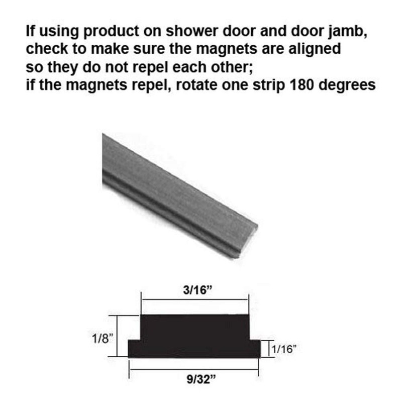 Gordon Glass™ Flexible Magnetic Strip Insert for Framed and Semi-Frameless