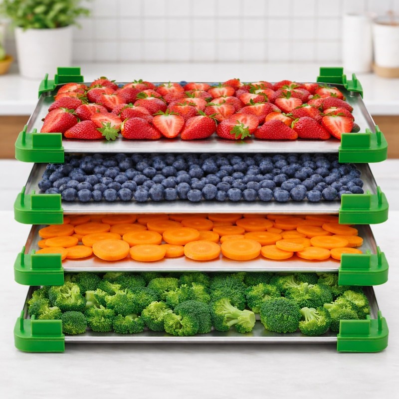 16pcs Freeze Dryer Tray Stackers for Harvest Right Freeze Dryer