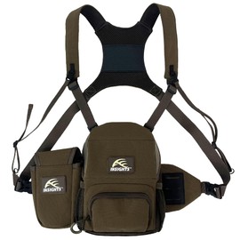 Insights Hunting by frogg toggs – Binocular and Range Finder Harness, Solid Elements Brown, One Size