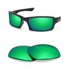 BlazerBuck Anti-salt polarised replacement lenses for Oakley Fives Squared, Emerald