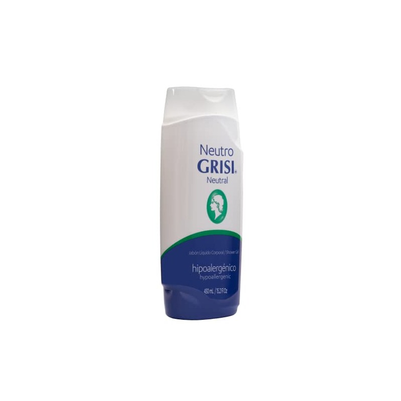 Grisi Neutral Shower Gel, 2-pack Of 15.2 Fo Bottles