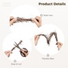 6 PCS Natural Grapevine Twig Vines, 15 Ft Rustic Garland