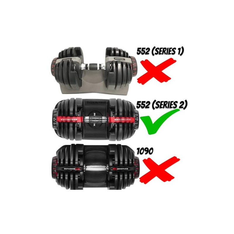 TreadLife Fitness Replacement Disc - Replacement for Bowflex SelectTech 552