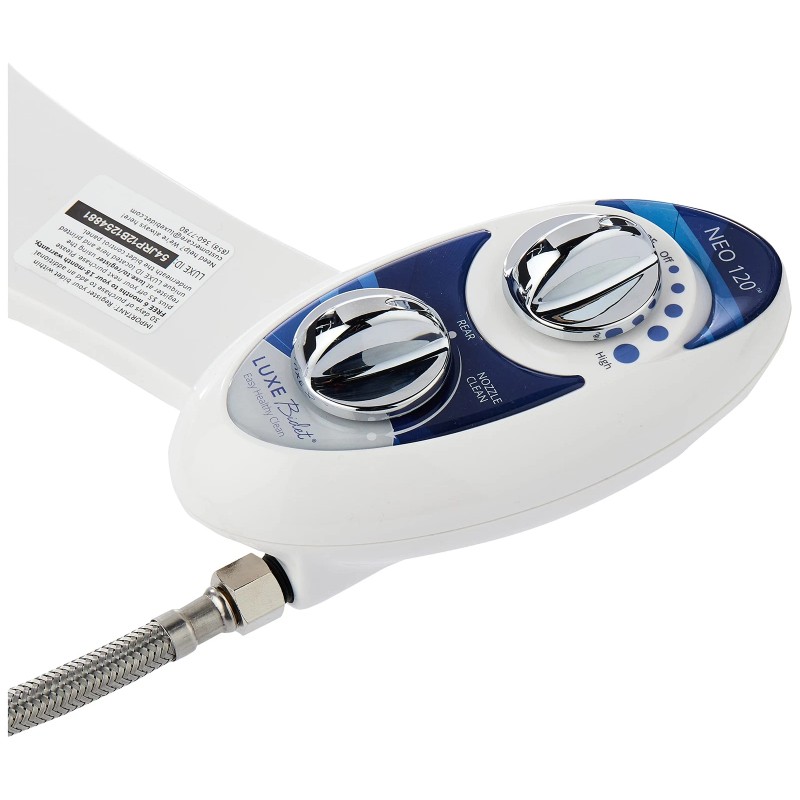 LUXE Bidet NEO 120 - Self-Cleaning Nozzle, Fresh Water Non-Electric