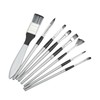 8Pcs Paint Brush Paintbrush Pen Soft Nylon Wool with Storage