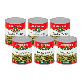 La Preferida Tender Cactus - Nopalitos Tiernos, 28 oz (Pack - 6)