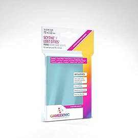 2 Packs Gamegenic Prime Board Game Sleeves 60ct Scythe Lost Cities Size Card Sleeves Individual Pack