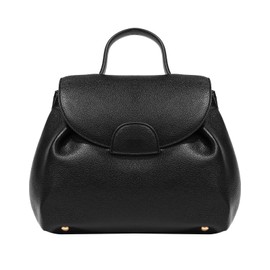 Top Luxury Handbags Handle Purses For Women Designer Mini Faux Leather Shoulder Bag Handbag Satchels (Black)