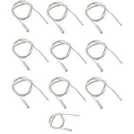 WR55X10025 Refrigerator Temperature Sensor Replacement Compatible with Top Brand Replaces with, AP3185407, PS304103, WR50X10027 and BSS25GFPHCC 10-Pack