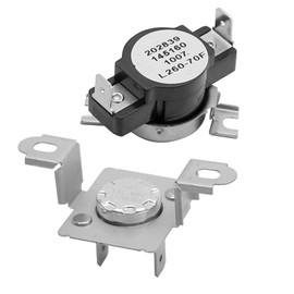 137032600 Dryer Thermal Limiter Kit, 3204267 Dryer Thermostat Replacement for Electrolux Frigidaire Dryers, Replaces#PS446428 PS2349395 AP2131477 73204267 AP4368739 508516