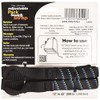 Oxford Rok Straps MD 16mm Adj Black + blue/green -