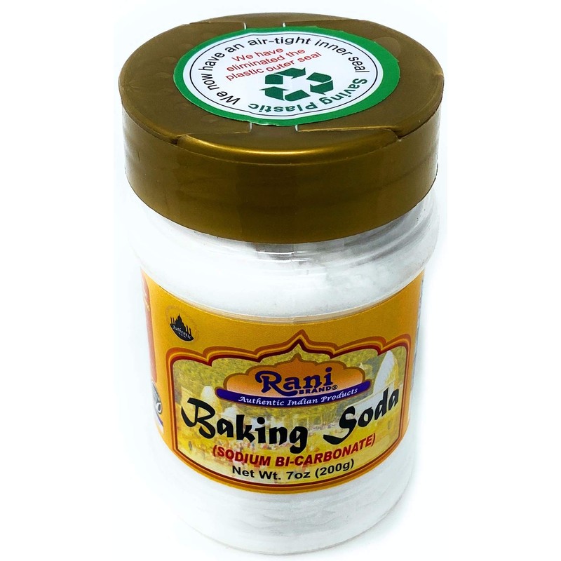 Rani Baking Soda (SODIUM BI-CARBONATE) 7oz (200g) PET Jar ~