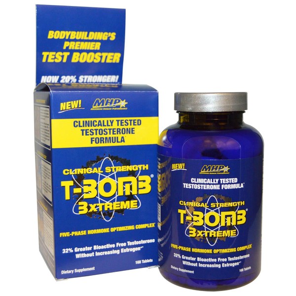 MHP T-Bomb 3Xtreme, 168 Count