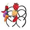 Shining Pineapple Watermelon Strawberry Headband with Wide Edges Pepper Carrot
