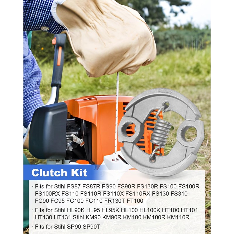 SZRKRLA Upgrade Clutch Kit Fit for Stihl FS90 FC90 FS90R
