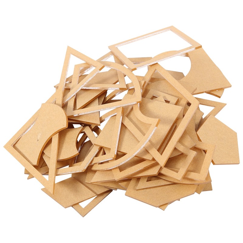 54 Pcs Quilting Template Multiple Shaped Acrylic Quilt Stencil Template