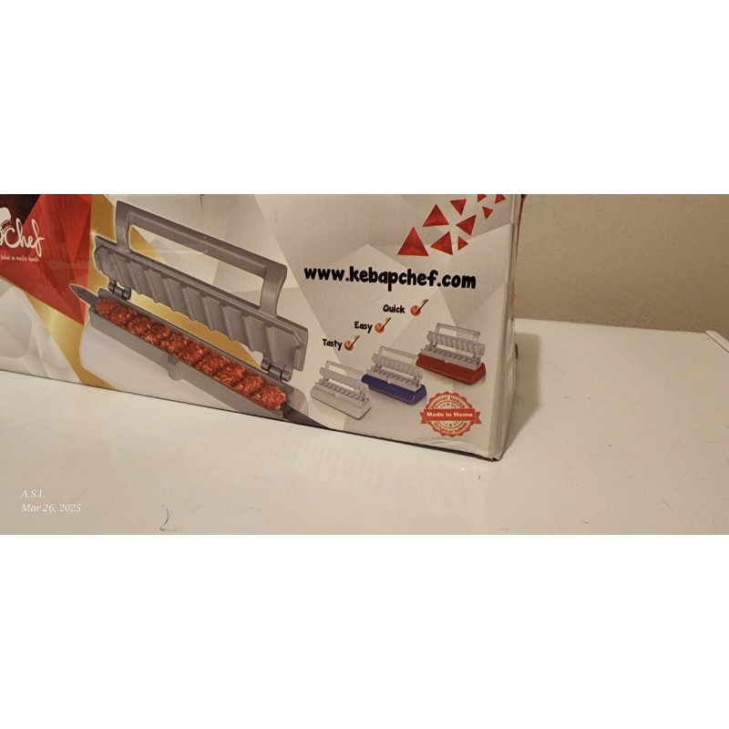 Venus kabab Chef Heavy-Duty Aluminum Kebab / Kabab/ Kabob Maker/