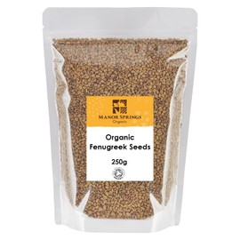 Organic Fenugreek Seeds 250g by Manor Springs Organic
