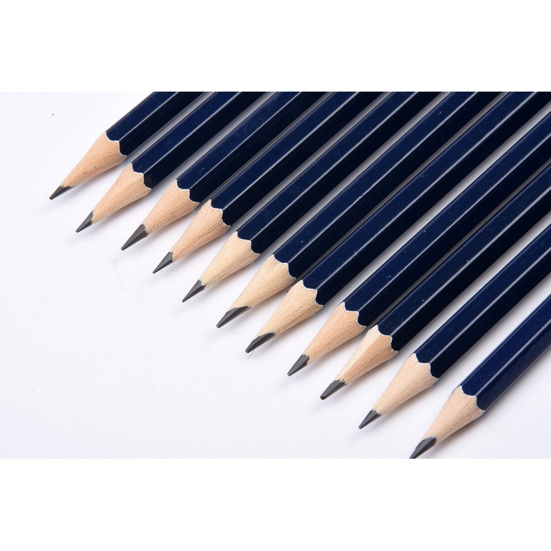 Helix Oxford HB Grade Drawing/Writing Pencils - Pack of 12
