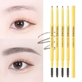 [Prong] 1+1 Attachment Tattoo Slim Eyebrow Pencil 0.08g 4 colors, taupe brown taupe brown_choco brownchoco brown / [프롱] 1+1 착타투 슬림 아이브로우 펜슬 0.08g 4color, 토프브라운토프브라운_초코브라운초코브라운