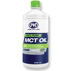 PVL MCT Oil 100% Pure, 946ml, Unflavoured