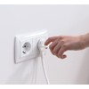 Garza Steckdosenleiste 3 Stecker 600ml weiß