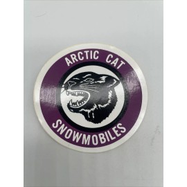 Arctic Cat Snowmobiles Decal / Sticker NOS Snowmobile Ski Sled 70s 80s