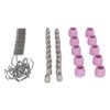 Plasma Cutter Torch Consumables Electrode Nozzle Protection Cups Bracket Rings
